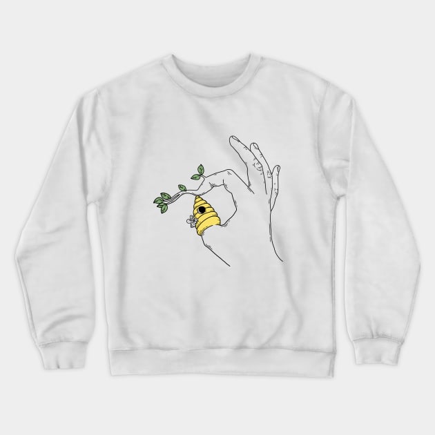 Tasty honey Crewneck Sweatshirt by prawidana